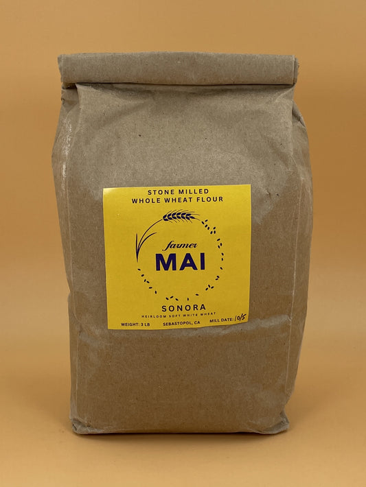 Farmer Mai's Stone Milled 100% Whole Wheat Flour | Sonora