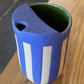 Mellow Ceramics To-Go Cup | Blue Stripe