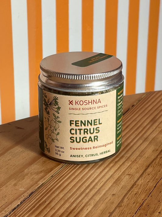 Koshna Fennel Citrus Sugar