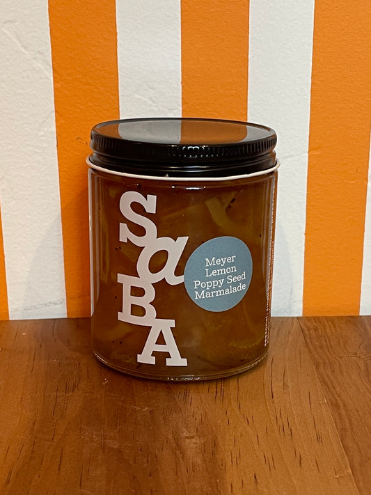 Saba Meyer Lemon Poppyseed Marmalade