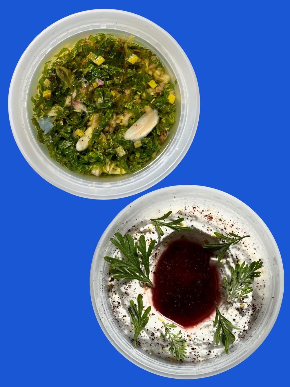 The Family Affair Pop-Up | MARJAN's Sabzi Chimichurri & Whipped Feta with Pomegranate Molasses