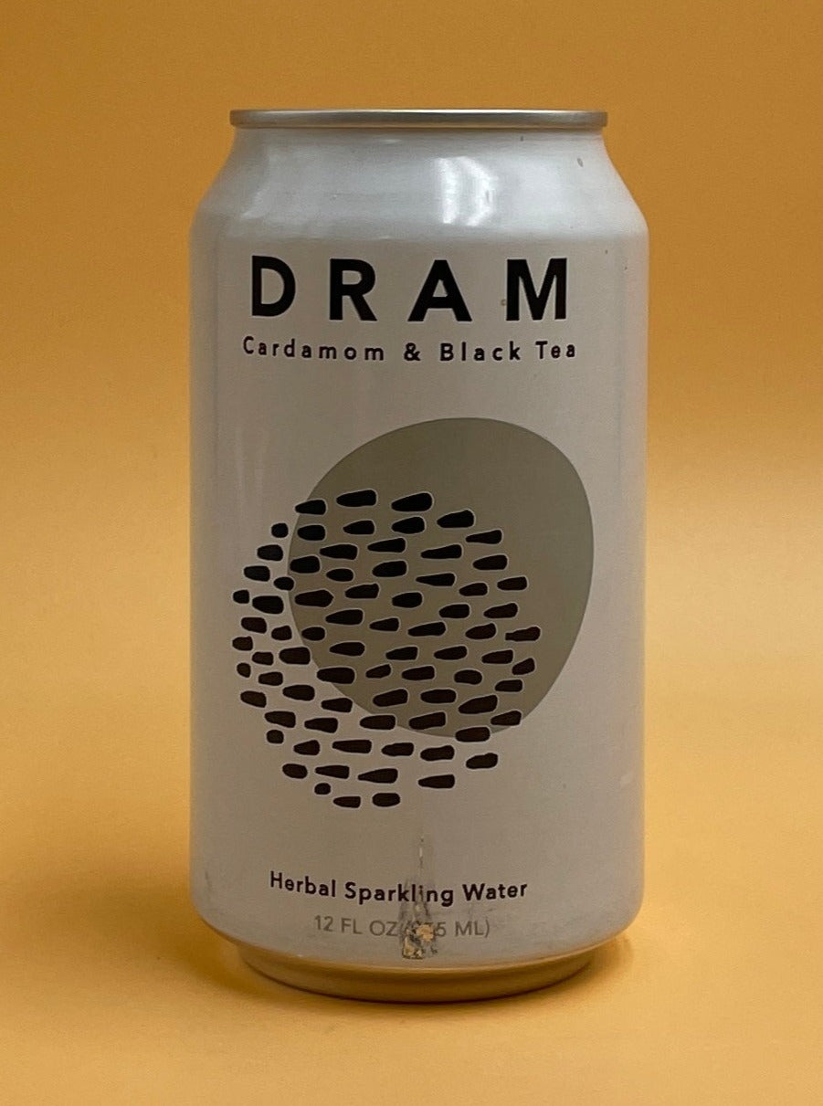 DRAM Cardamom & Black Tea Sparkling Water | 4 Pack