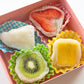 Kimochi 4-Piece Seasonal Fresh Fruit Daifuku Set (V + GF) | March 15