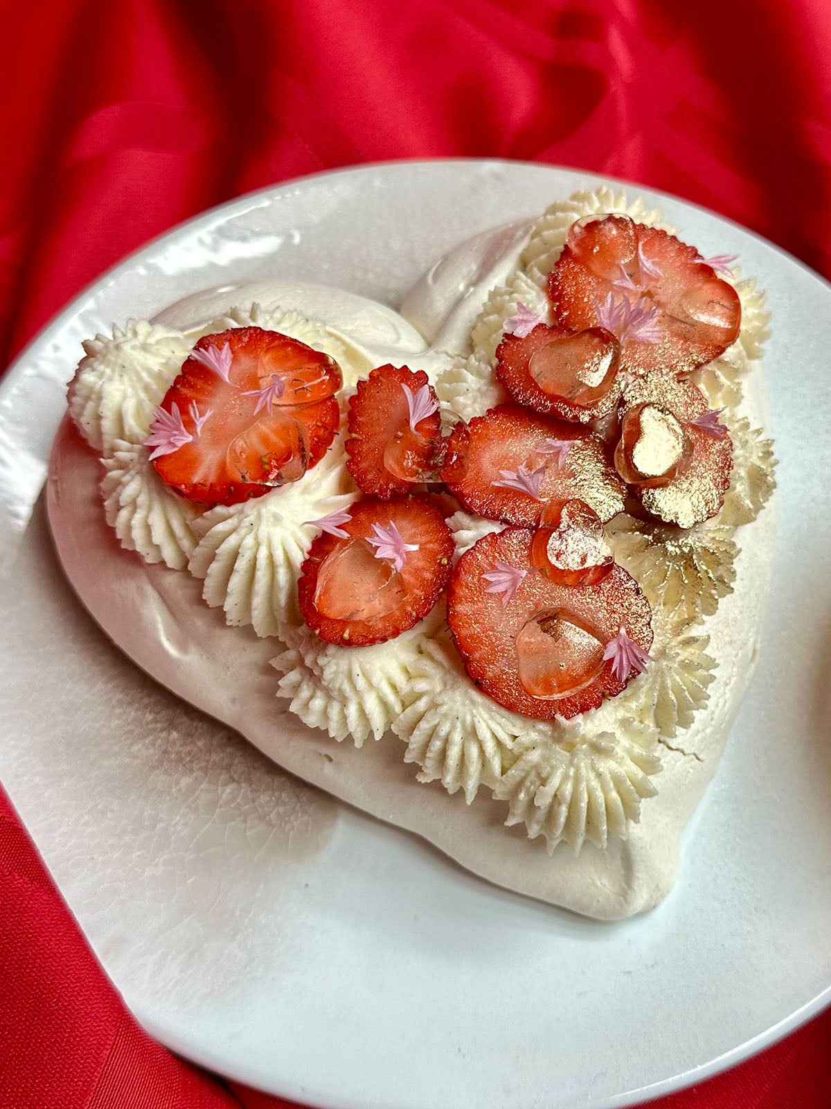 Valentine's Pavlova by Ari G. | Valentine’s Day Pre-Order