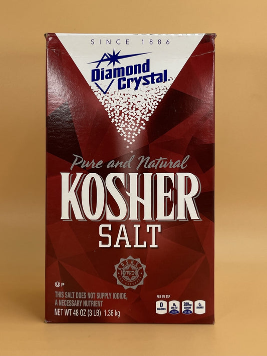 Diamond Crystal Kosher Salt | 3 lb. Box