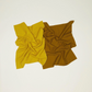Hawkins New York Waffle Dish Towel Set | Mustard & Bronze