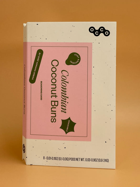 Occo Spice & Recipe Card | Colombian Coconut Buns (Chef Adriana Urbina)