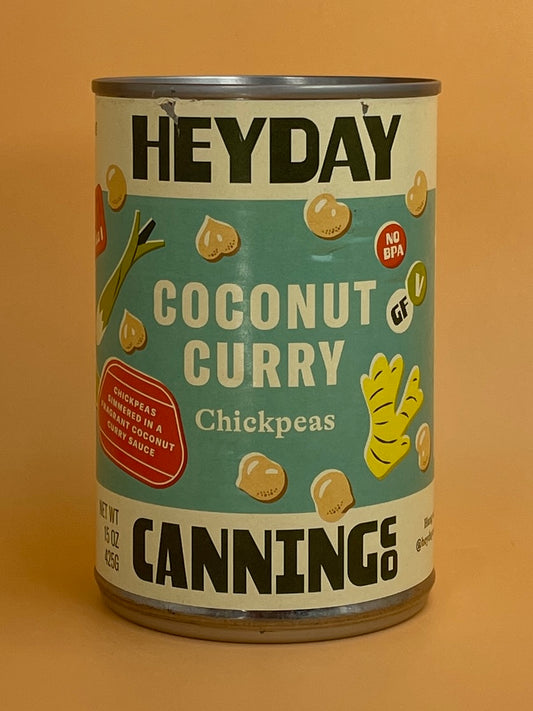 Heyday Canning Co. Coconut Curry Chickpeas