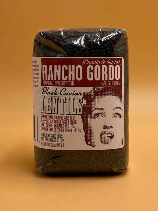 Rancho Gordo Black Caviar Lentil