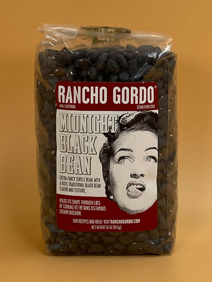 Rancho Gordo Heirloom Midnight Black Beans